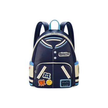 Disney Polyurethane Backpack Mini Men's Marine Blue