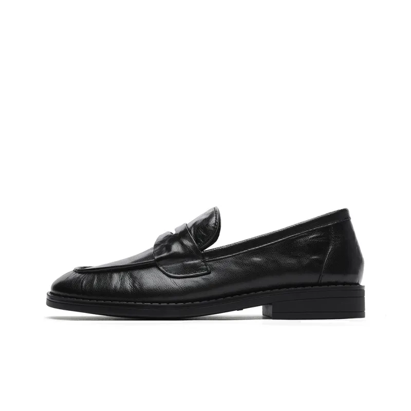 GOLDLION Loafers Women's Black/Light Brown-0