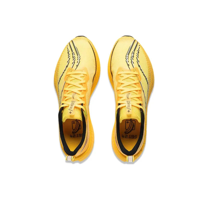 LiNing Red Hare 7 Pro Shock Absorbers With Slip Resistant Features Low Top Casual Running Shoes Men's Yellow-3
