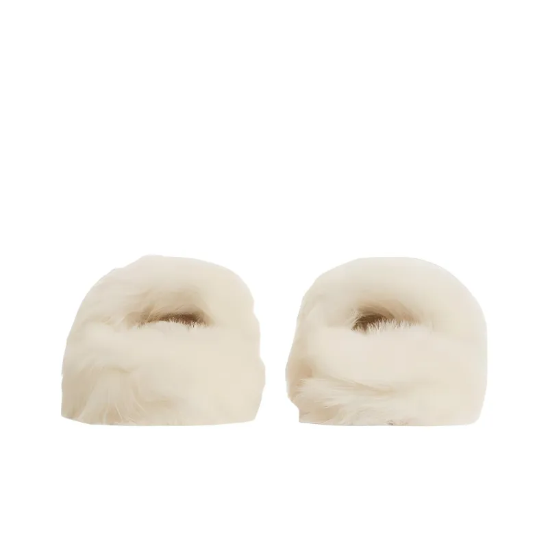 Bottega Veneta Abrasion Resistant Slide Slippers Men's White-4