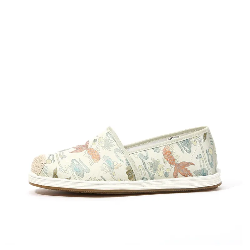 Old Meihua Casual Single Shoes Women's Green-0