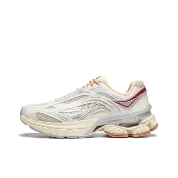 LiNing Aurora RENEW Slip Resistant Abrasion Resistant Support Height Increasing Low Top Casual Running Shoes Men's Ecru