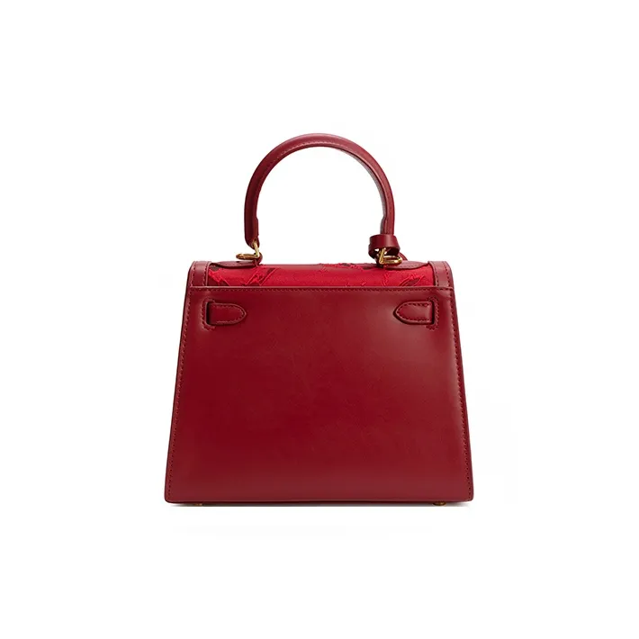 Vigno Synthetic Leather Shoulder Bag, Crossbody Bag, Handbag Regular Women's Red-2