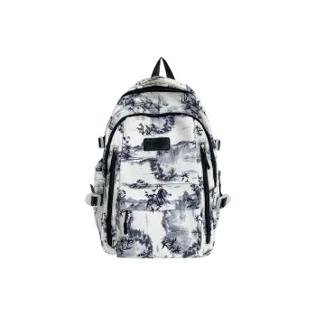 Kaka Tree Composite Cloth Backpack Regular Unisex Multicolor