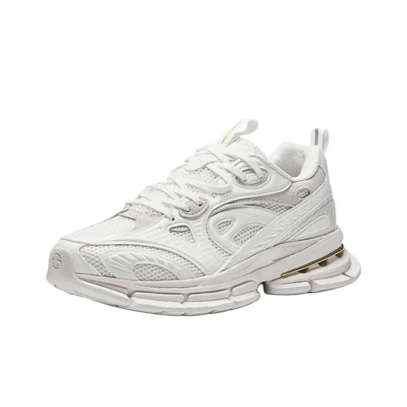 HEYTEA x Anta Champion Series Anti Slip Wear Resistant Low Top Casual Shoes Men's Papyrus White-1