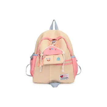 RUIPAI Oxford Backpack Regular Women's Beige/Blue/Black