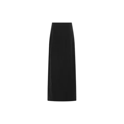 MEIYANG Casual Long Skirts Women's Black