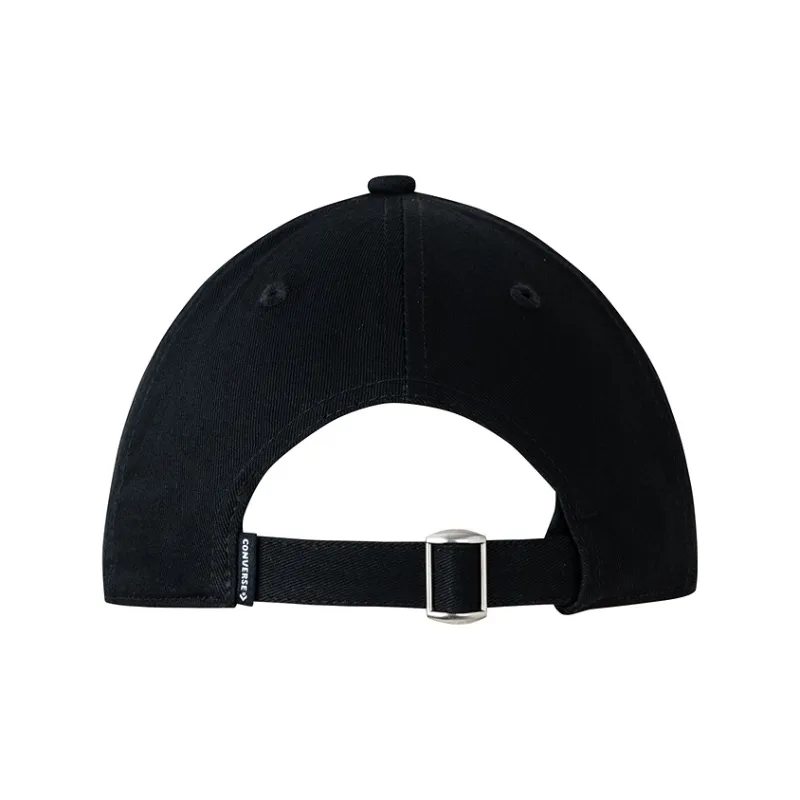 Converse Cotton Hats & Caps Baseball Cap Unisex Jet Black-2