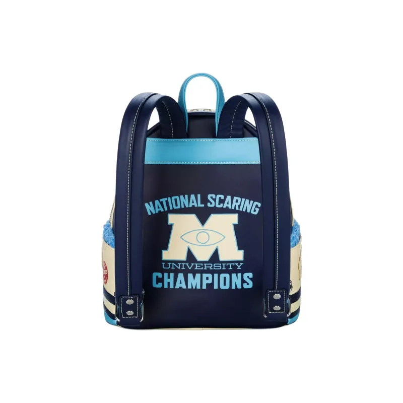 Disney Polyurethane Backpack Mini Men's Marine Blue-1