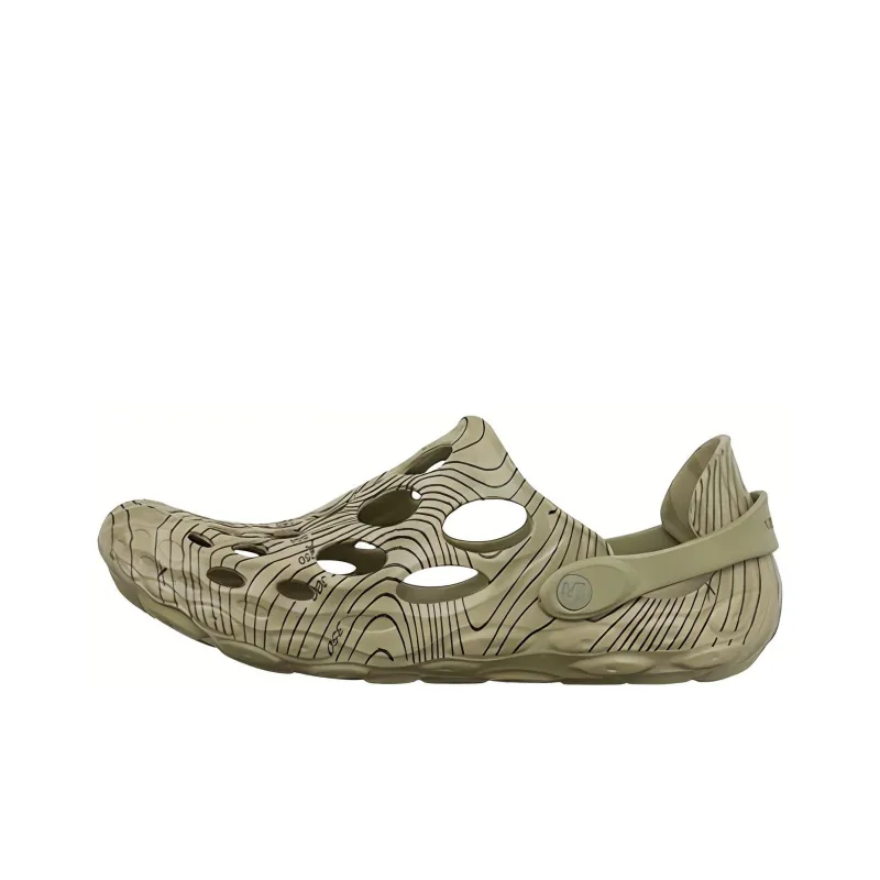 MERRELL Hydro Moc Slip Resistant River Trekking Shoes Men's Olive Green-0