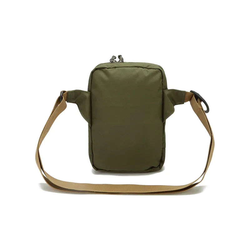 Jack Wolfskin Polyester Crossbody Bag Regular Unisex Black/Moss Green/Burnt Yellow-5