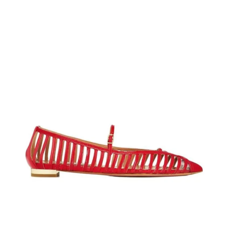 AQUAZZURA Casual Single Shoes Women's Red-1
