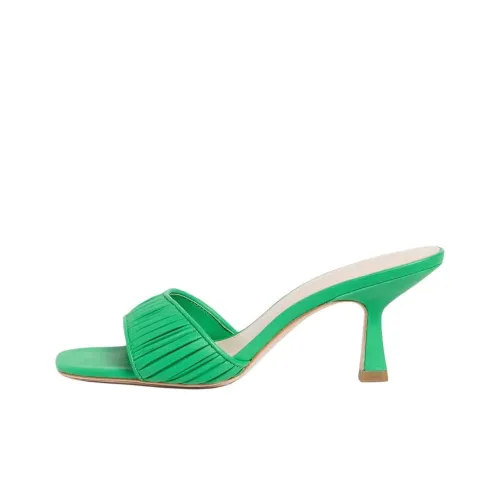 Loeffler Randall Slide Slippers 7cm Women's Green