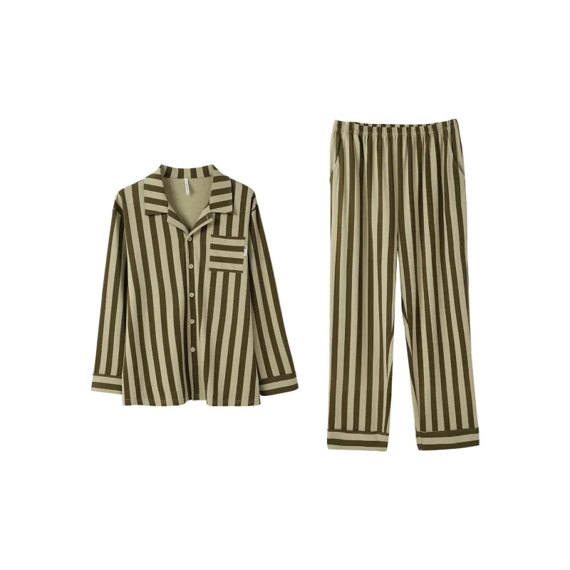 Aannsfam Pajama Set Men's Winter Persimmon-0
