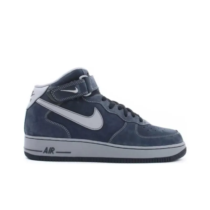 Nike Air Force 1 Mid Dark Obsidian Stealth-1