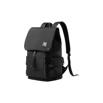 MOYYI Oxford Backpack Large Size Unisex Black
