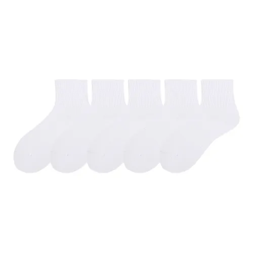 COTTON CHEESE Ankle Socks Unisex 5 Pack