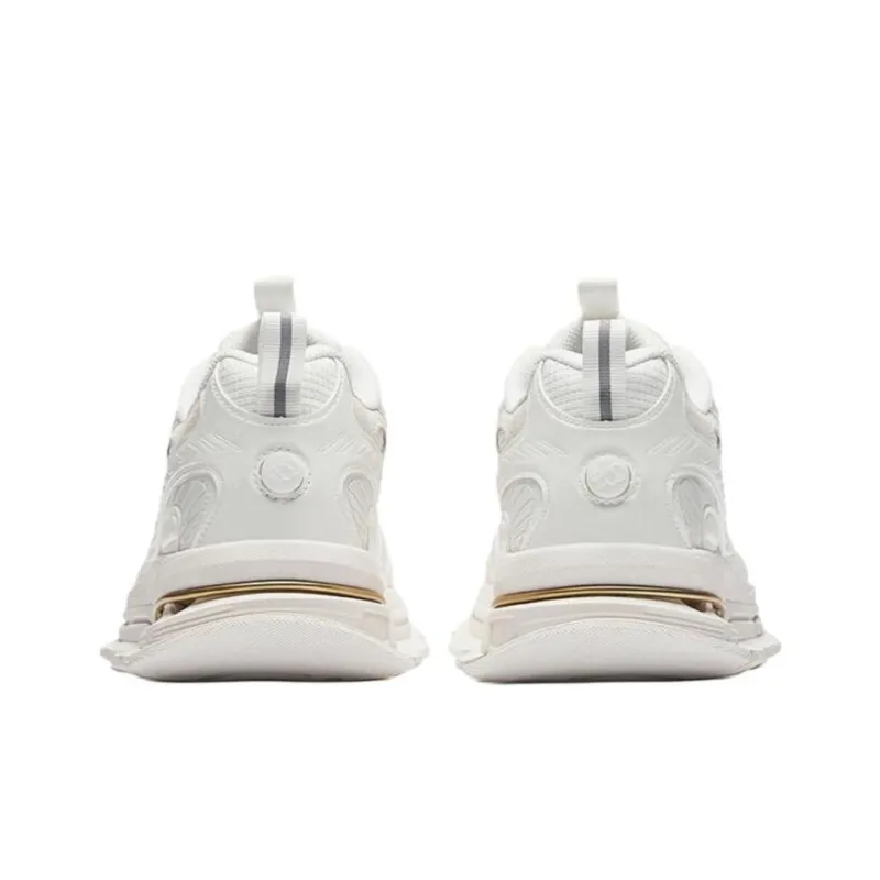 HEYTEA x Anta Champion Series Anti Slip Wear Resistant Low Top Casual Shoes Men's Papyrus White-3