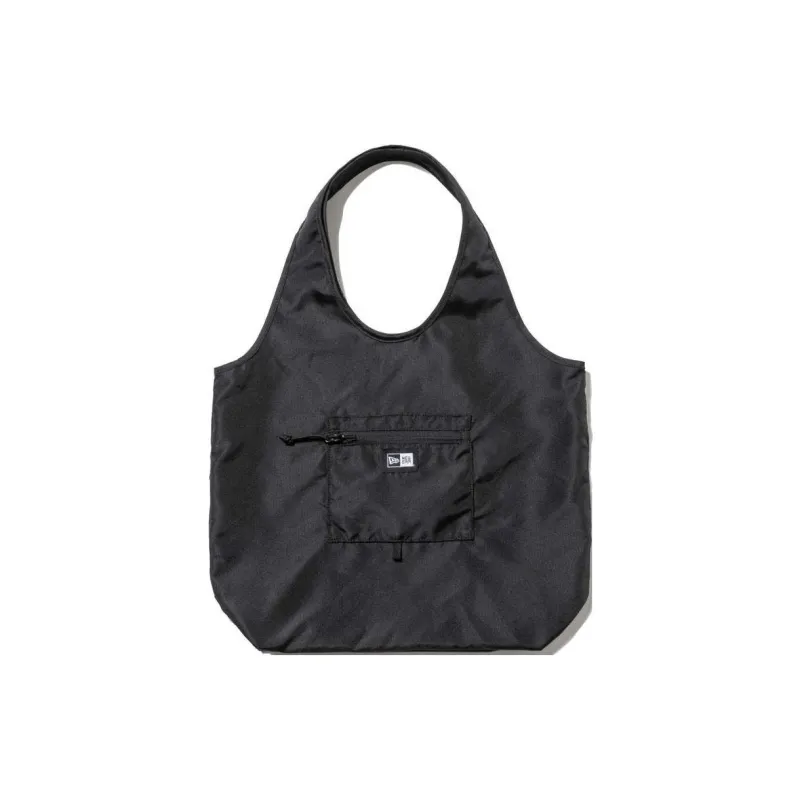 New Era Polyester Tote Bag, Shopping Bag, Handbag, Shoulder Bag Unisex Black-1