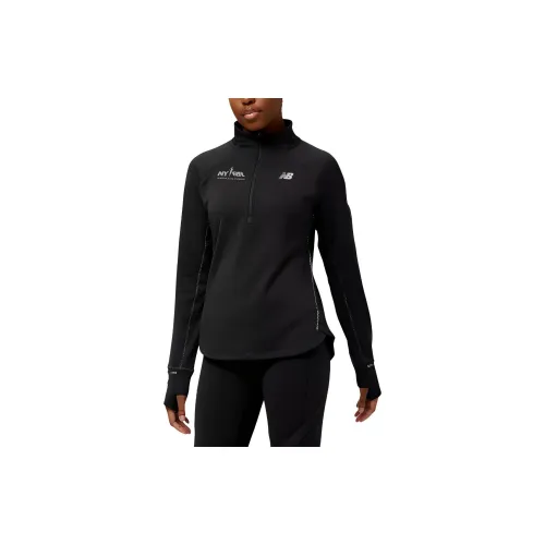 New Balance Run For Life Sweatshirts Women's Black