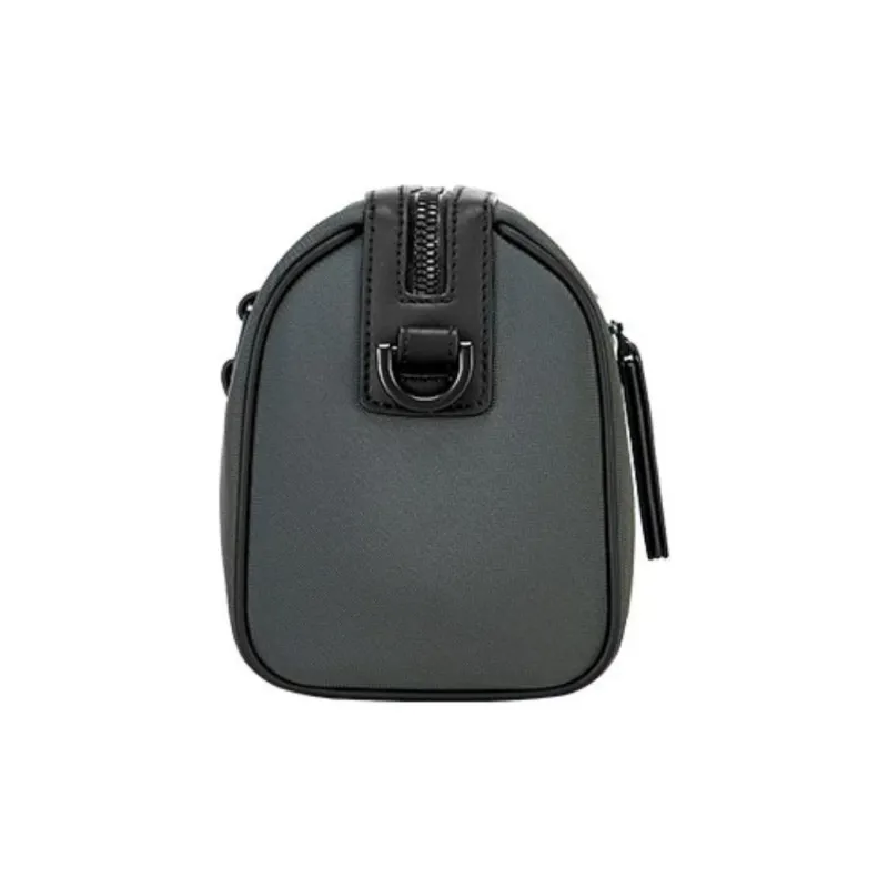Hush Puppies Fabric Shoulder Bag Men's Black-8