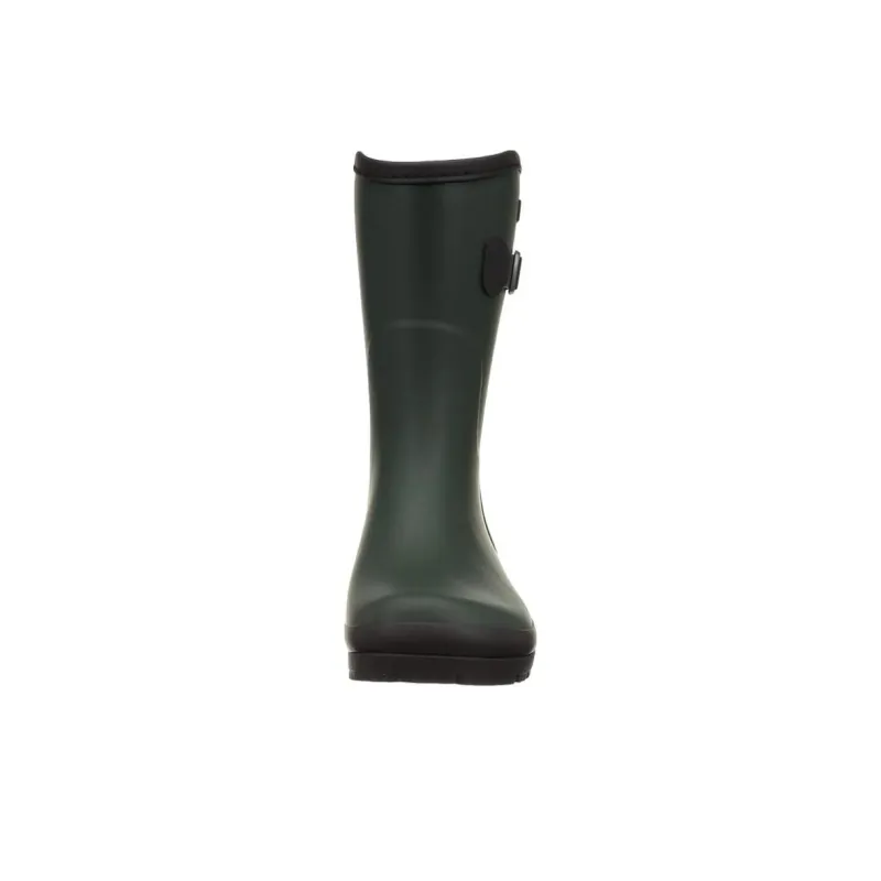 MoonStar Waterproof And Warm Rain Boots Women's Olive Green-2
