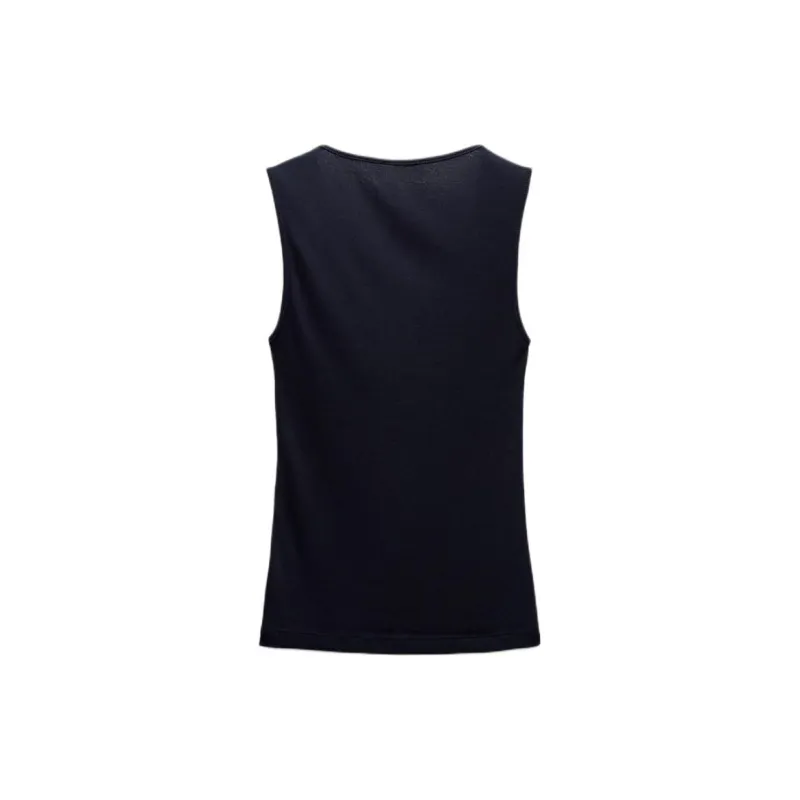 ZARA Tank Tops Women's Sea Blue-1