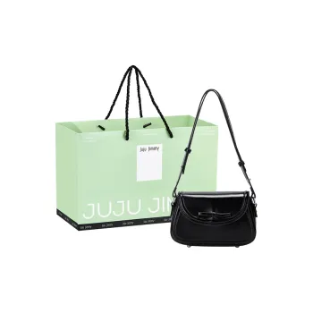 Juju Jimmy PU Crossbody Bag Shoulder Bag Women's Black/Red