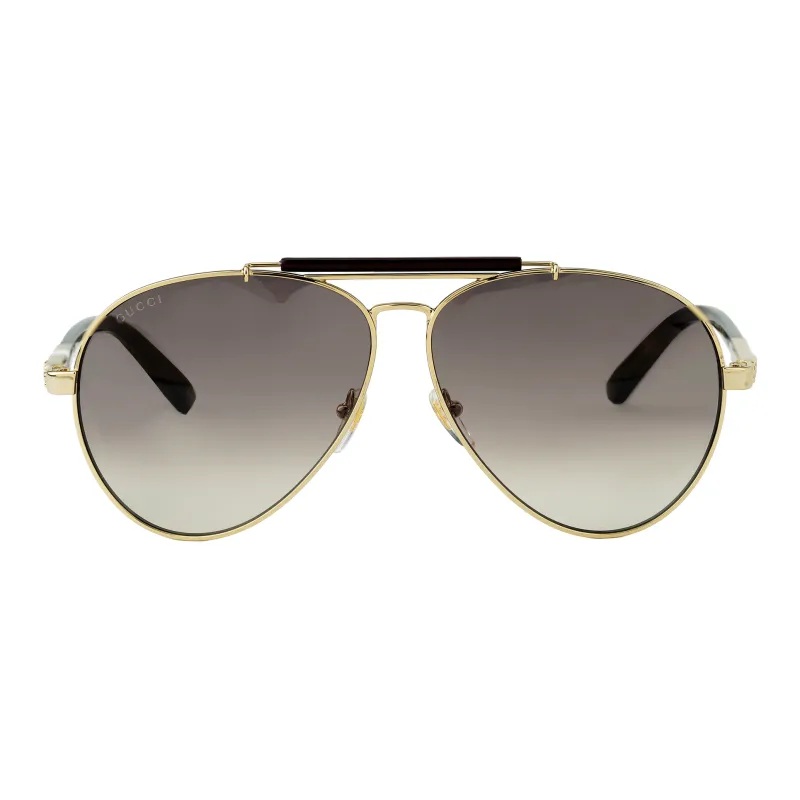 GUCCI Eyewear Pilot Frame Sunglasses-1