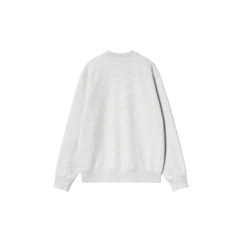 Carhartt WIP Pepe Be Nice Sweat Sweatshirt Unisex Gray-1