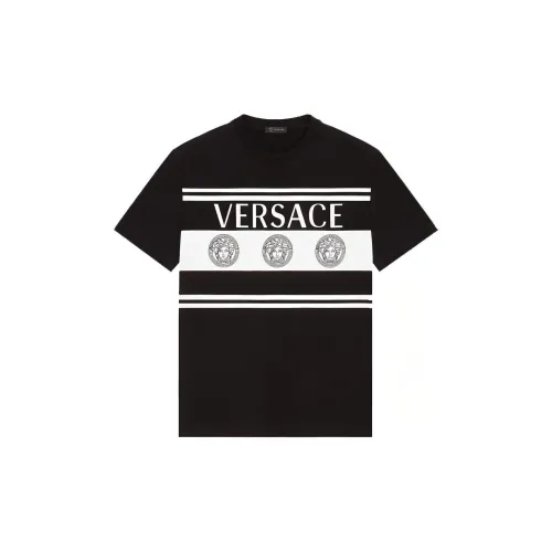 VERSACE T-Shirts Men Black