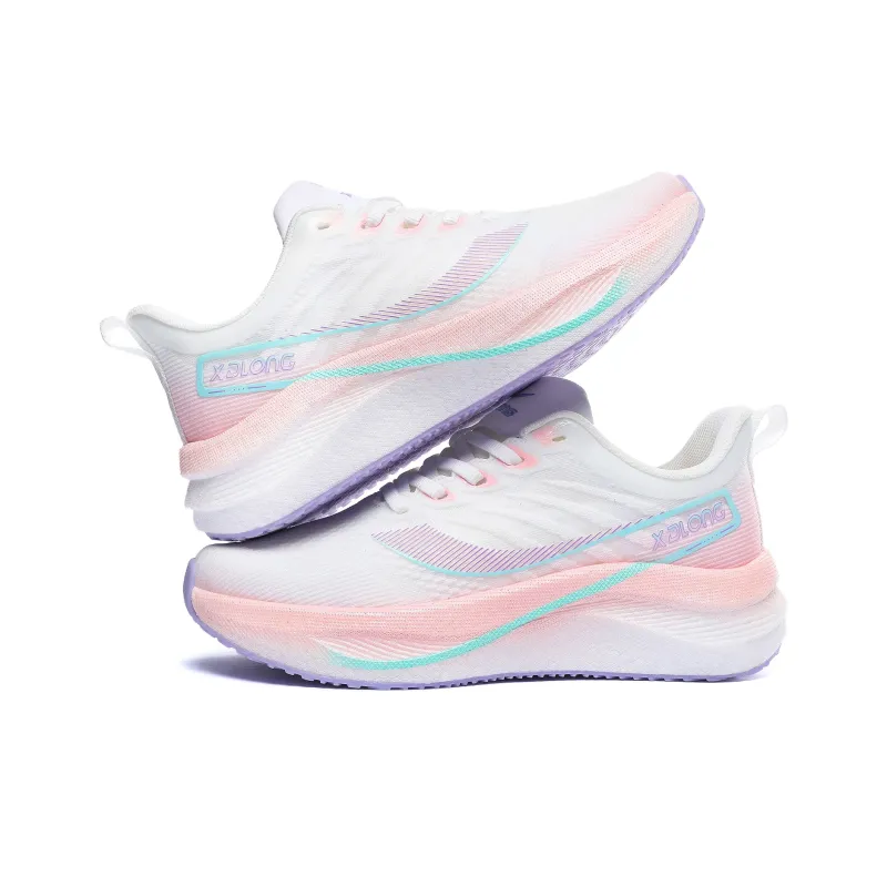 XIDELONG Running Shoes Unisex Low Top Profit Pink-2