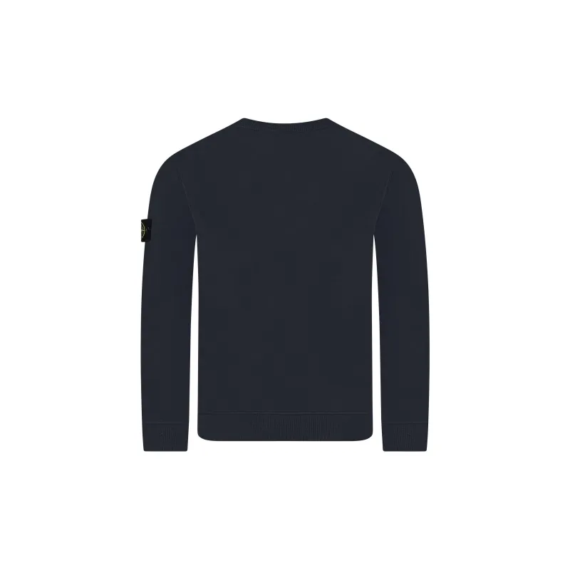 STONE ISLAND Compass Patch Crewneck Sweatshirt-1