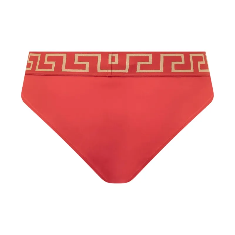 VERSACE Greca Border Stretched Swim Shorts-1