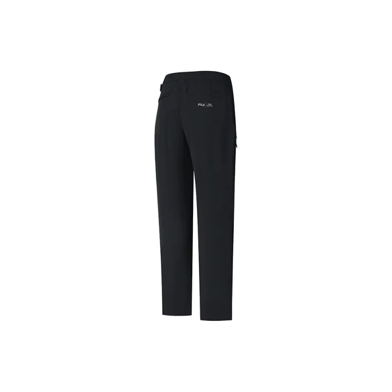 FILA x BBC EARTH Casual Pants Women's Pitch Black-2
