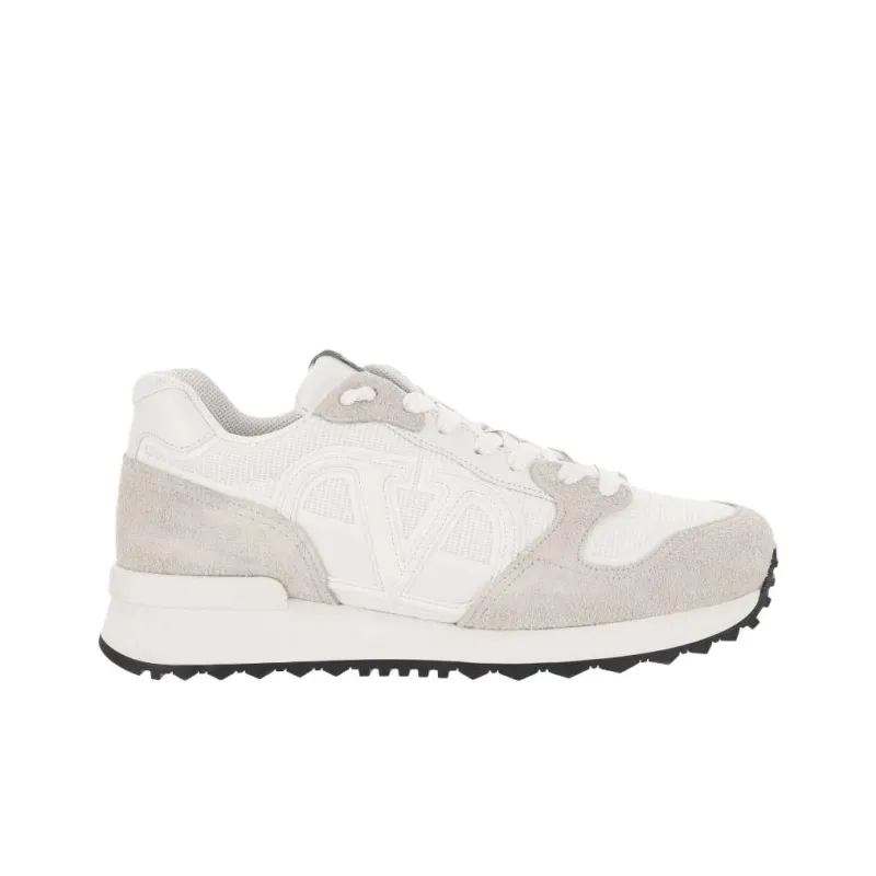 Valentino Low Top Casual Shoes Men's White-1