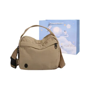 Duoluplo Doron Paul Nylon Fabric Sling Bag Regular Women's Khaki/Light Green/Orange/Pink/Black/White