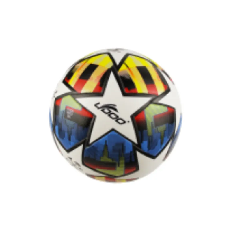 Ledo Size 5 Soccer PU Machine Stitched Soccer Ball Unisex-5