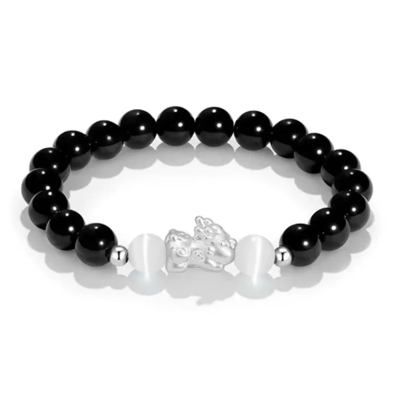 Noritake Obsidian Jade Bracelets Unisex-0