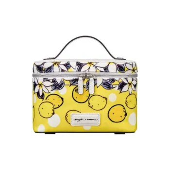 Starbucks Chungshin Collaboration Polyester Makeup Bag Unisex Yellow