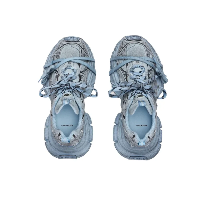 Balenciaga 3XL Worn-Out Effect Sneakers - POIZON