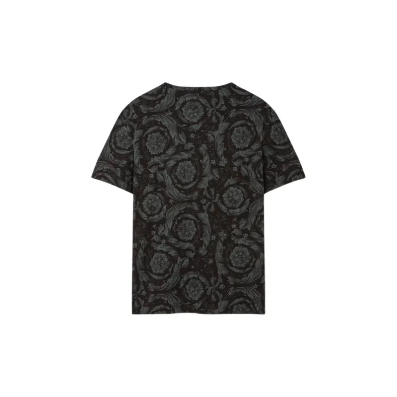 VERSACE COLLECTION Barocco Printed Crewneck T Shirt-1