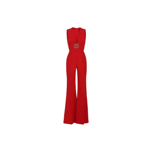 ELIE SAAB Jumpsuits Women's Red