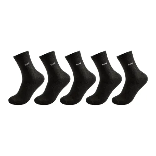 MIIOW Mid-Calf Socks Men's 5 Pack