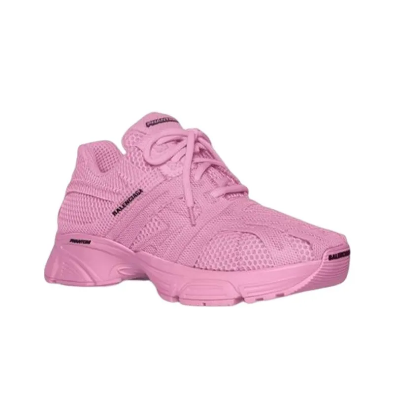 Balenciaga Phantom Low Top Sports Casual Shoes Women's Pink-2
