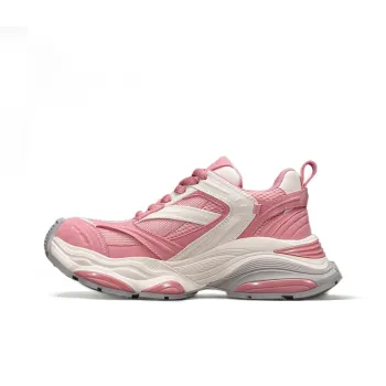 WANDER AROUND Breathable Height Increasing Low Top Chunky Sneakers Women's Pink