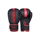 Pair of Black Red Boxing Gloves
