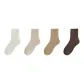 Coffee+Milk Tea+Khaki+White
