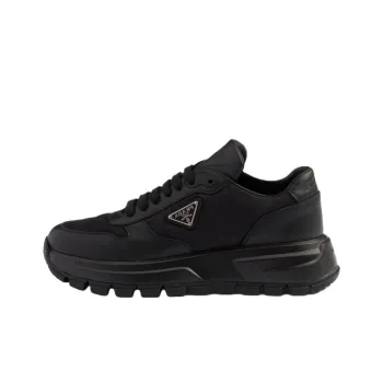 PRADA PRAX 1 Low Top Casual Shoes Women's Black