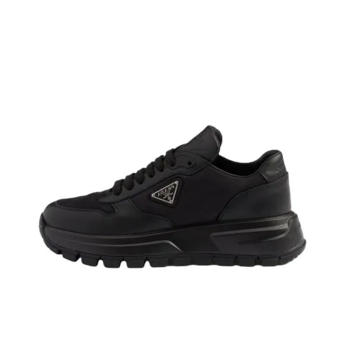 PRADA PRAX 1 Low Top Casual Shoes Women's Black